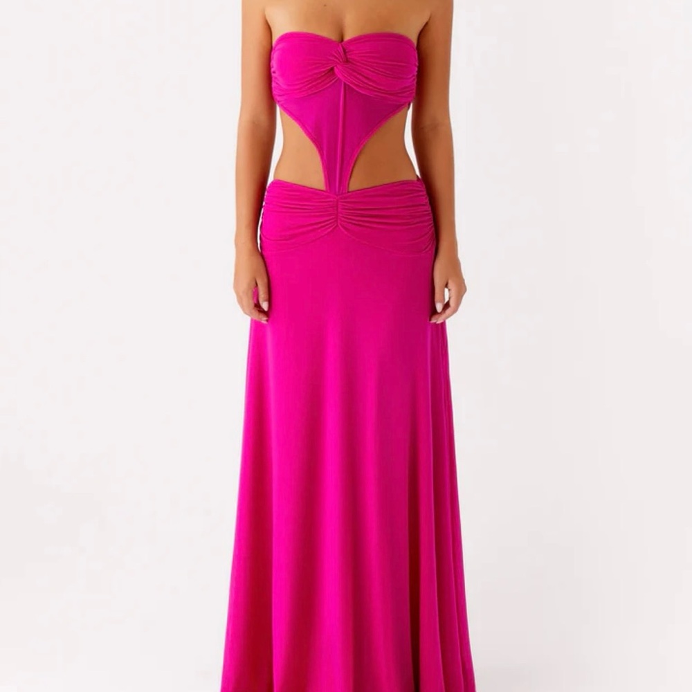 Peppermayo Fuchsia Maxi Dress - Picture 2 of 12